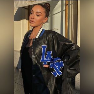 NWT Fashion Nova Freeway Series Bomber Jacket